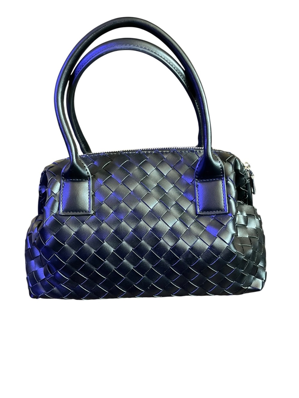 NWOT- Anthropologie Woven Bowler Bag - Picture 2 of 9